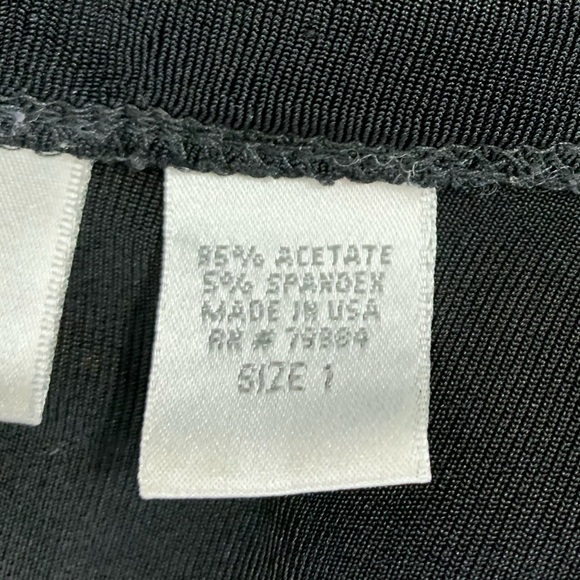 Chicos Travelers Black Open Front Cardigan - Picture 5 of 6